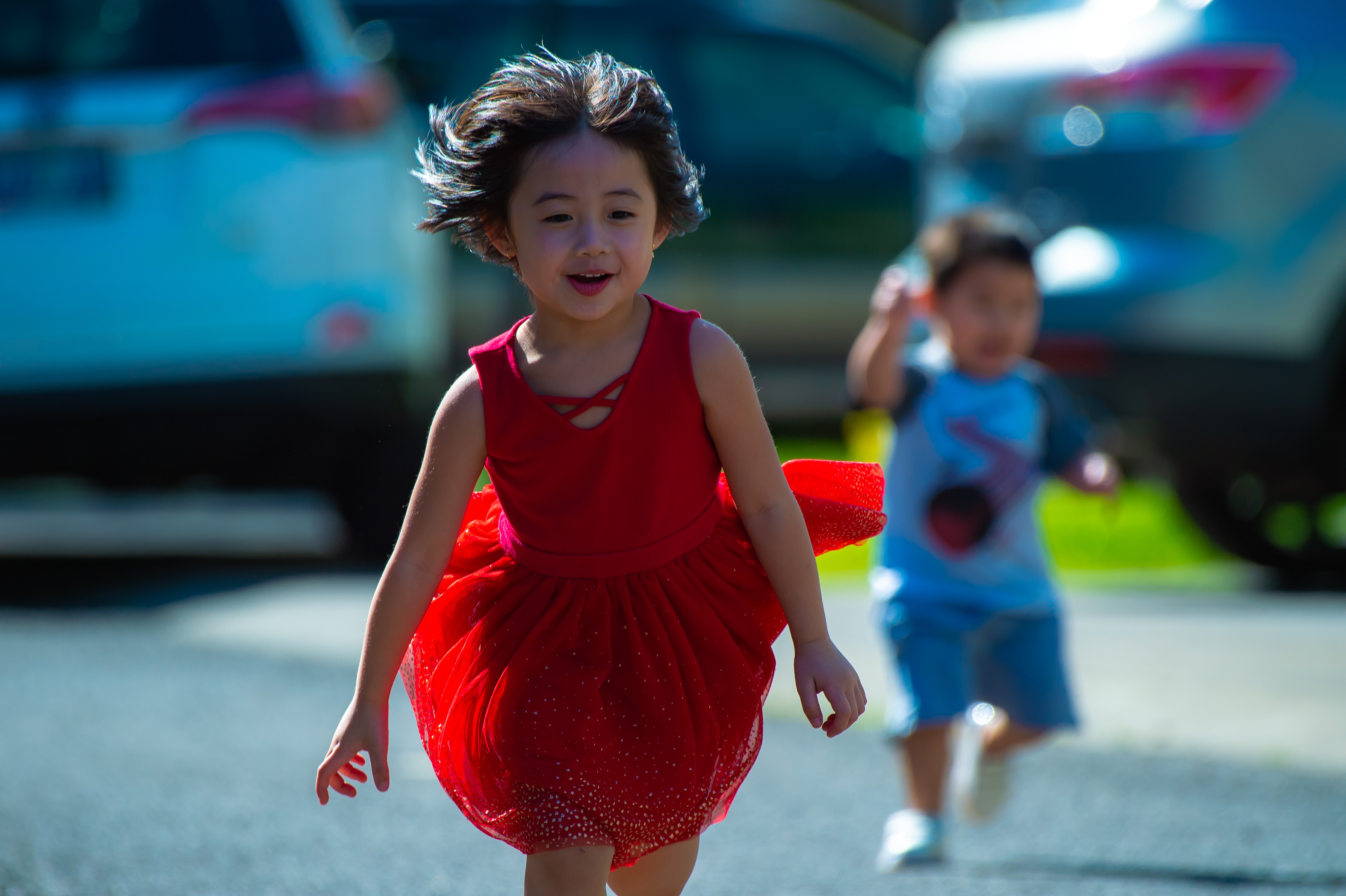 running