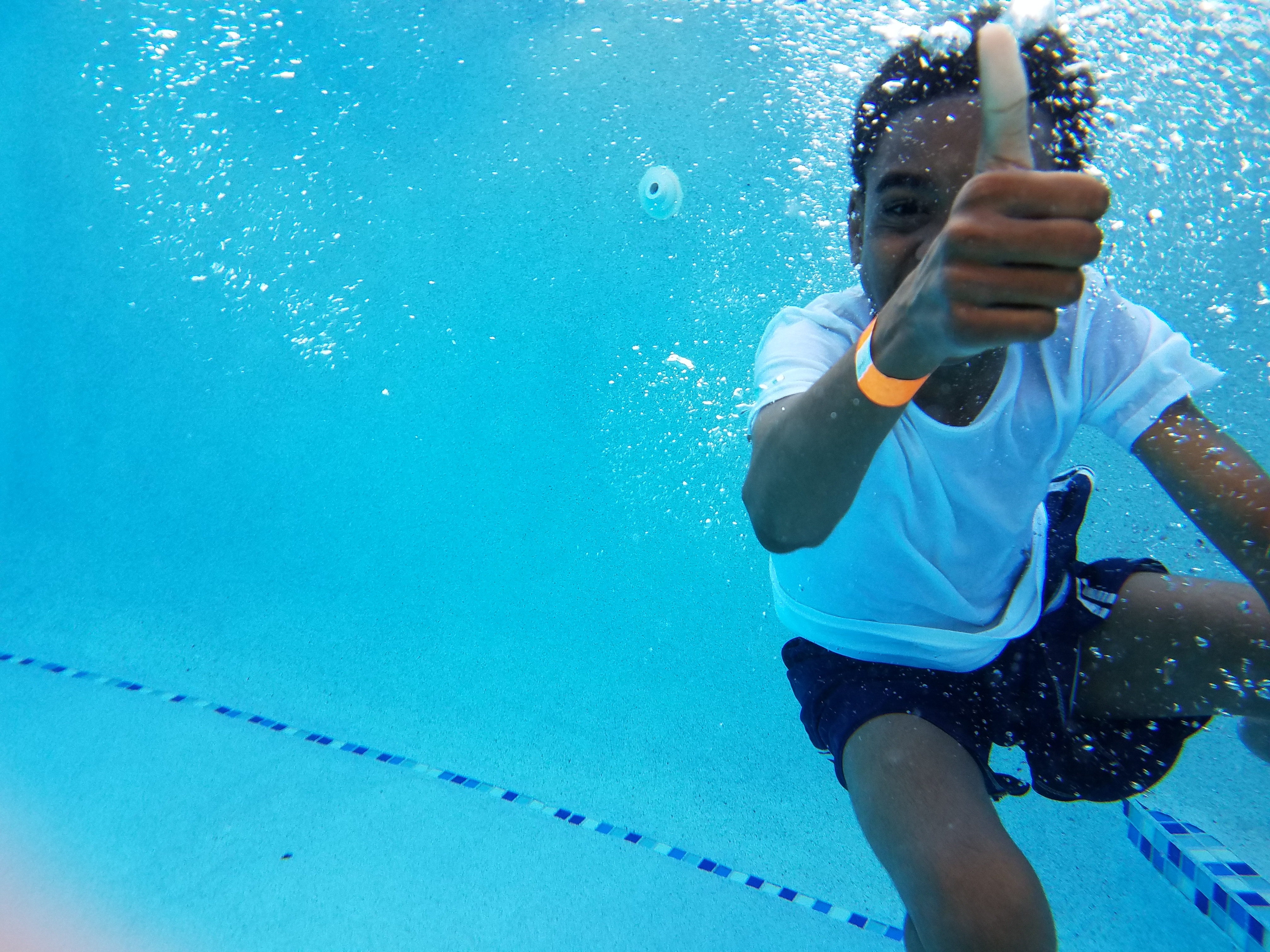 underwater